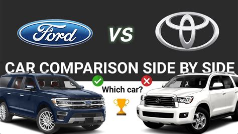 Ford Expedition Vs Toyota Sequoia Youtube