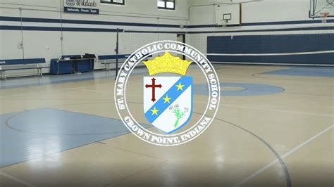 New Gym Floor Video St Mary Catholic Community School Youtube