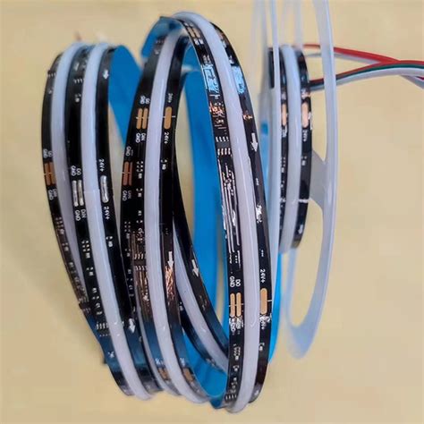 Waterproof V Ws Rgb Color Chasing Cob Led Strip M