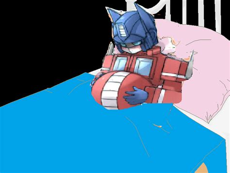 optimus prime pregnant in bed by optimuspregbot on DeviantArt