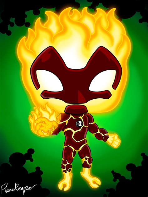 HeatBlast - Ben 10 Funko Pop Vinyl by FlameReaper64 on DeviantArt