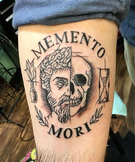 Tattoo You Arm Tattoo Momento Mori Tattoo Memento Vivere Wrist