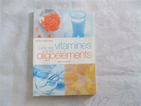 Amazon fr Guide des vitamines et oligo éléments Rafal Docteur