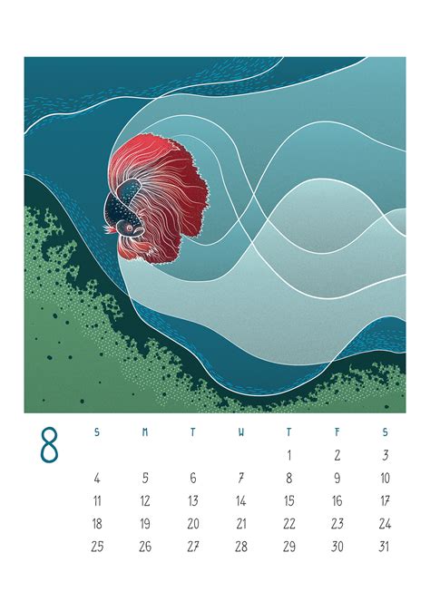 2019 Wall Calendar On Behance