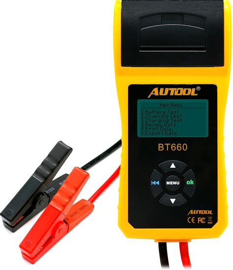 Autool Bt 660 Battery Conductance Tester 12v24v Auto Battery Testers Analyzer Uk