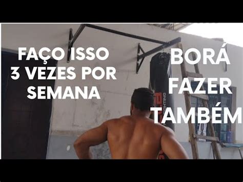 Meu Treino Na Barra Fixa Youtube