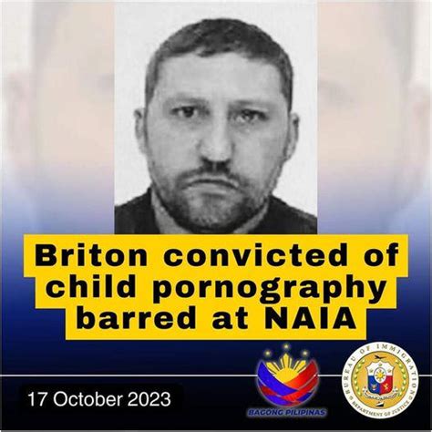 British Registered Sex Offender Anthony Collins 42 In The Philippines Barred From Entering