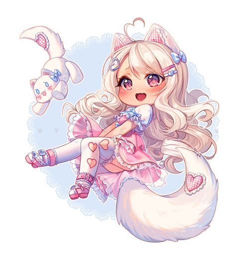 [ Video] Commission Soft Melody By Hyanna Natsu On Deviantart Chibi Anime Kawaii Anime