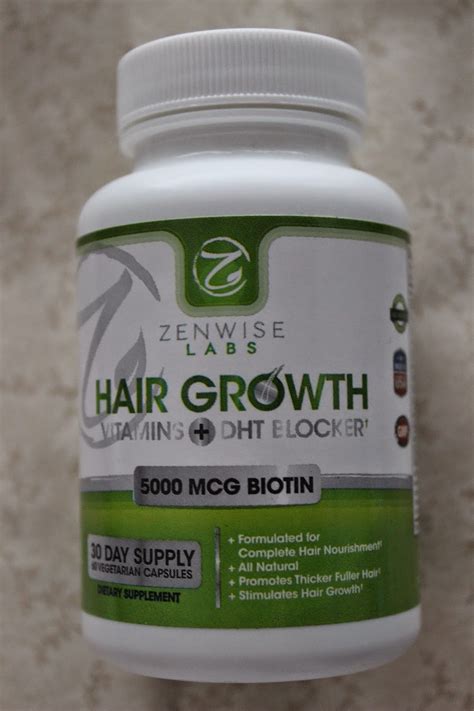 Beauté And The Bee Zenwise Labs Hair Growth Vitamins Plus Dht Blocker Review