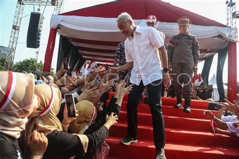 Deklarasi Pemilu Damai 2024 Di Semarang ANTARA Foto