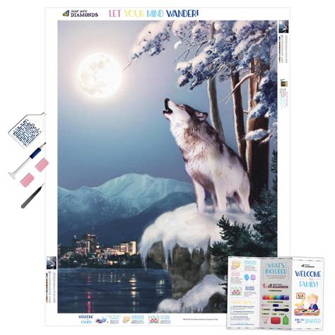 Wolf Diamond Painting Kits - Full Drill – Paint With Diamonds