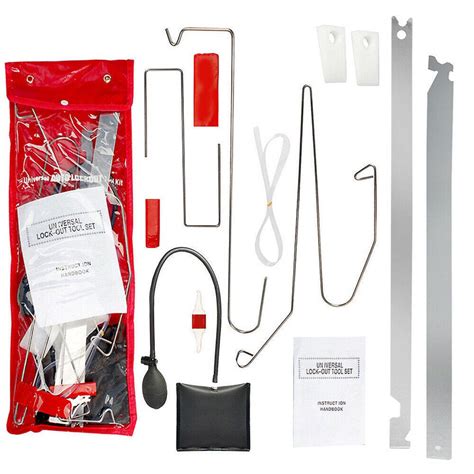 12-Piece: Car Door Unlock Tool Kit