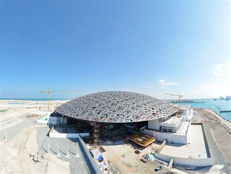 Construction Of Jean Nouvel S Louvre Abu Dhabi Well Underway