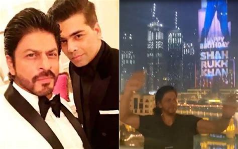 Karan Johar Flies Off To Dubai To Celebrate Shah Rukh Khans Birthday