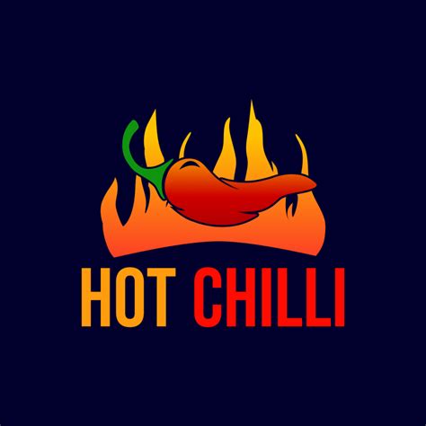 Hot Chili Sign Logo For Restaurant And Cafe Masterbundles