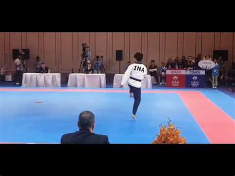 Aksi Keren Atlet Taekwondo Indonesia Di Seagames Camboja Youtube