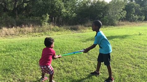 Awesome Kids Sword Fight Youtube