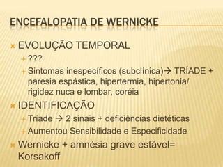 Encefalopatia De Wernicke PPT