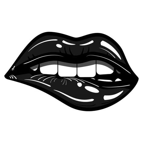 Best Lip Bite Illustrations Royalty Free Vector Graphics And Clip Art Istock