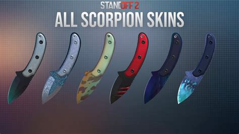 Standoff All Scorpion Skins Showcase Youtube