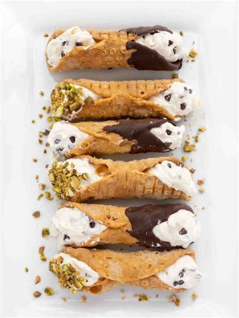 Cannoli Recipe Authentic Italian Cannoli Filling Chef Dennis