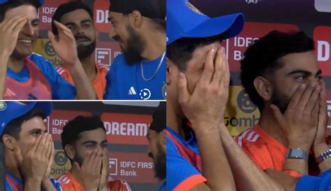 Watch Virat Kohli And Shubman Gill S Hilarious Reaction In The Dugout