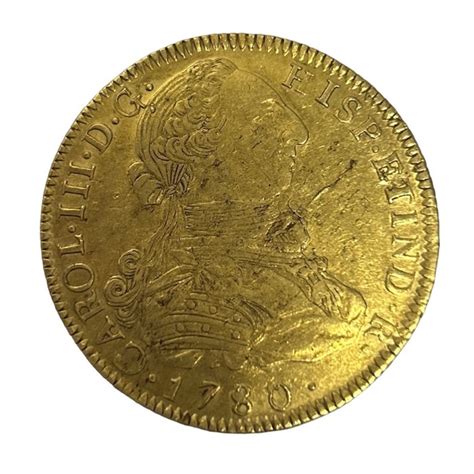 Boliwia Carlos III 1759 1788 8 Escudos 1780 Potosi Catawiki