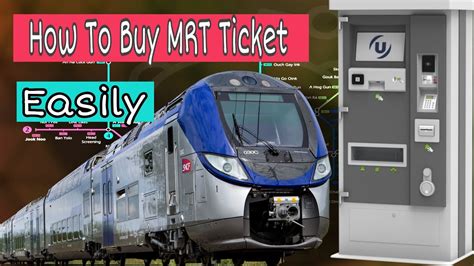 How To Buy MRT Tickets Easily YouTube