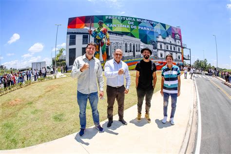 Prefeito Marcos Tonho Inaugura Painel No Centro Administrativo Jornal