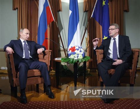 Vladimir Putin On Working Visit To Republic Of Finland Sputnik Mediabank