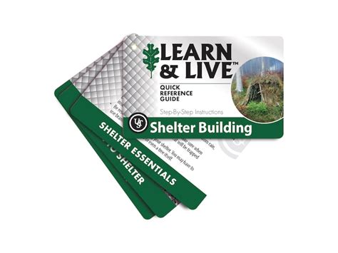 Ust Learn And Live Shelter Building Cards