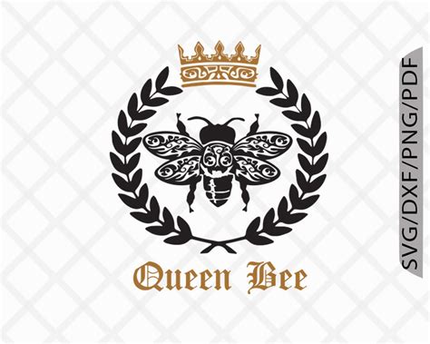 Queen Bee SVG Etsy