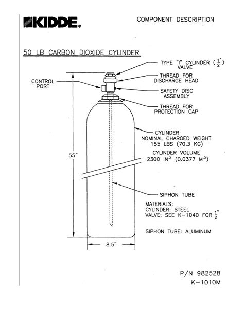 50 LB Carbon Dioxide Cylinder