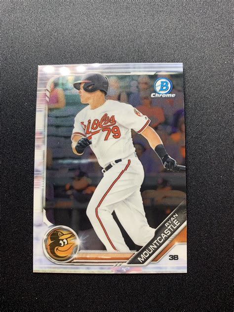 2019 Bowman Chrome Prospects Ryan Mountcastle BCP 41 Baltimore Orioles