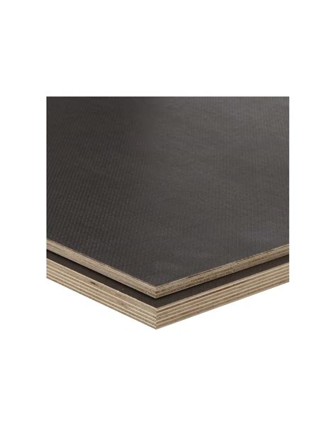 Panneau bois contreplaqué antidérapant 2500x1250x9 mm pour plancher d