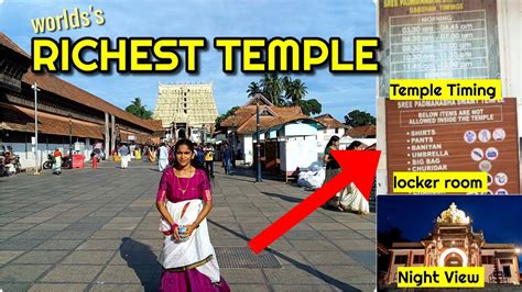 Sree Padmanabhaswamy Temple Complete Temple Rules Timings Locker