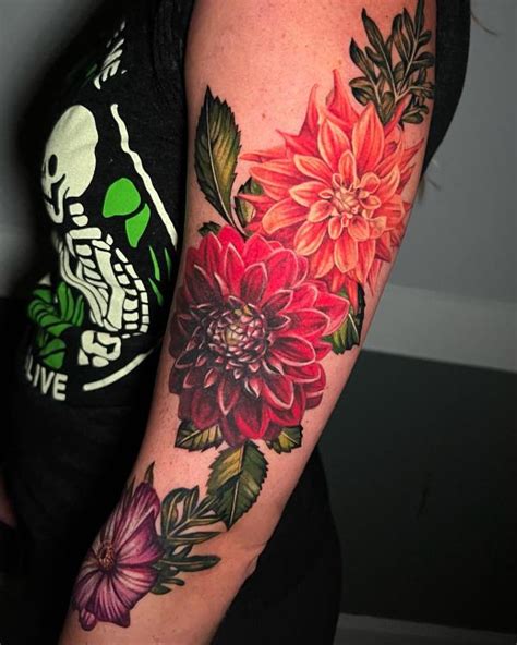 Black Dahlia Flower Tattoo Meaning | Best Flower Site