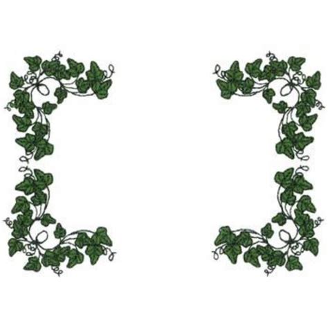 Ivy Border Machine Embroidery Design Embroidery Library At