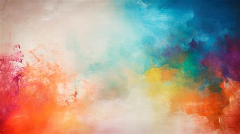 Premium AI Image Colorful Abstract Watercolor Painting Background Texture