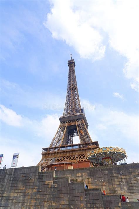 Eiffel Tower La Tour Eiffel Paris France Editorial Photo Image Of