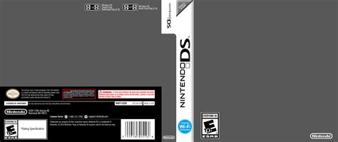 30 3ds Game Cover Template