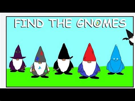 How To Find All 50 Gnomes In Find The Gnomes Roblox YouTube