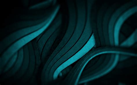 Wallpaper Abstrak 3d Abstract Biru Gelap Teks Digital Noise