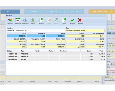 Operativo La Plataforma SIGMMA net Sistema de gestión para Agencias