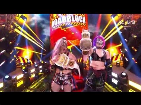 WWE NXT ROADBLOCK 2024 Kabuki Warriors Defeat Lyra Valkyria Tatum