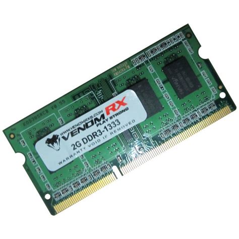 Jual Venom Rx Memory Ram Laptop Sodim Ddr Gb Pc Mhz Low