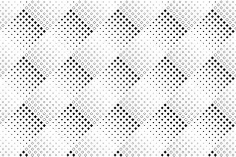 Black And White Seamless Square Pattern Graphic By Davidzydd