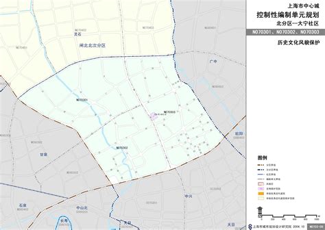 大宁社区（n070301、n070302、n070303单元）控制性编制单元规划上海市规划和自然资源局