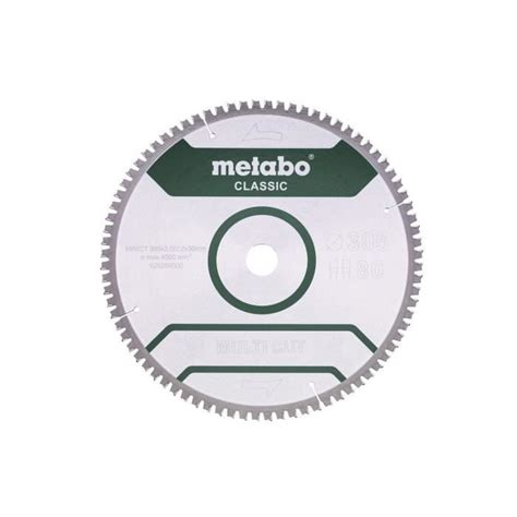 Lame De Scie Circulaire Metabo Classic Multi Cut X Z Fz