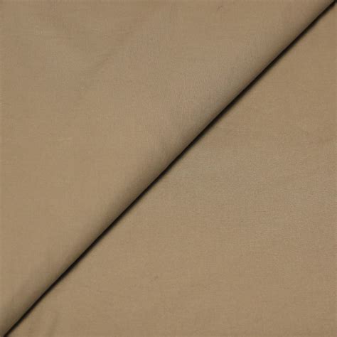 Gabardine Fine Coton Lasthanne Beige Vendu Au M Tre